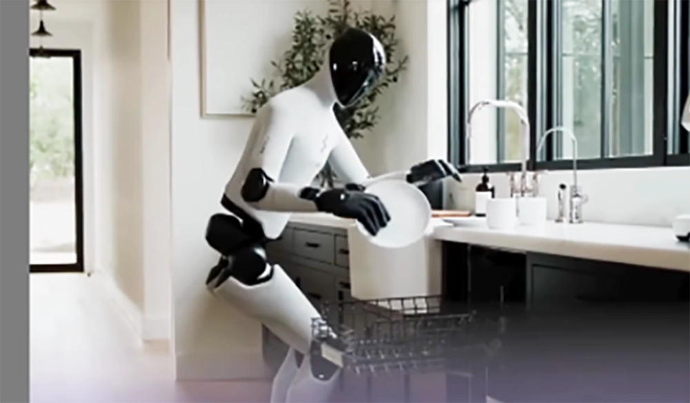 Robot Berteknologi Ai Jadi Asisten Rumah Tangga Foto Tangkap Layar